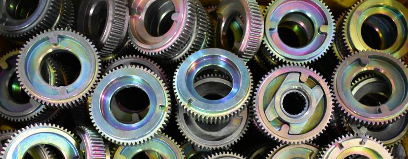 anteprima su passivazione cromo trivalente iridescente